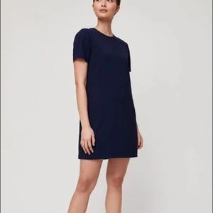 BABATON ARITZIA satin-like black dress